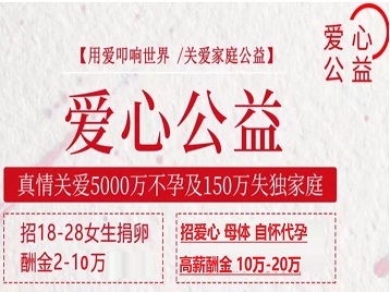 黎城捐卵助孕生子 爱心志愿者招募